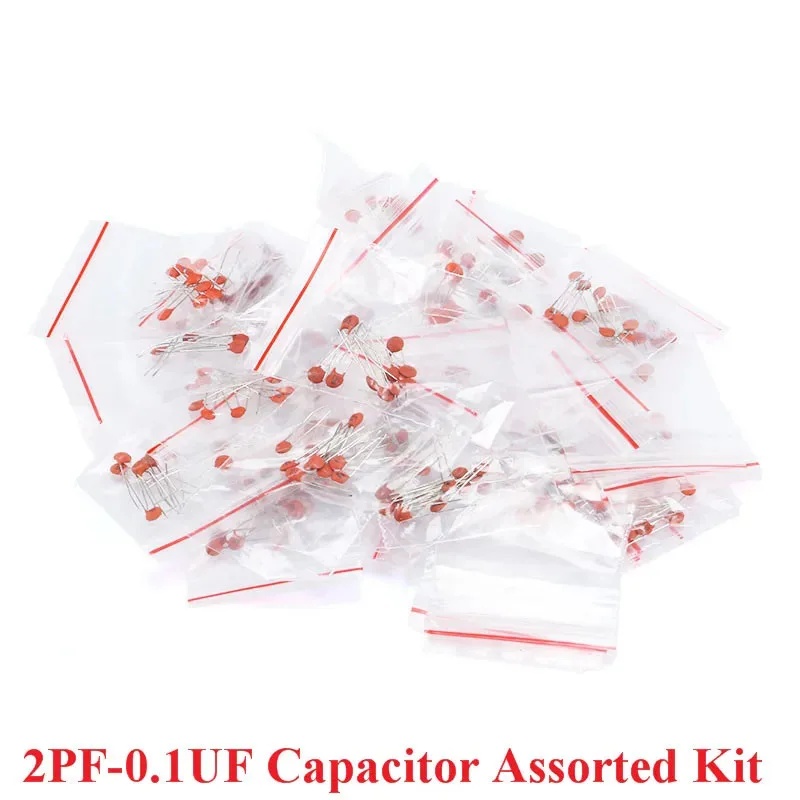 Electronics & Gadgets Charging Gocable 8 In 1 Edc 100W Cable - 300pcs/lot Ceramic capacitor set pack 2PF-0.1UF