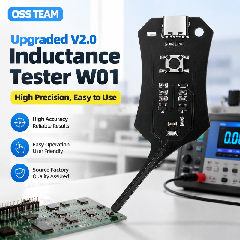 Electronics And Gadgets With I - V2.0 W01 Inductance Tester Simple‑operation High‑precision