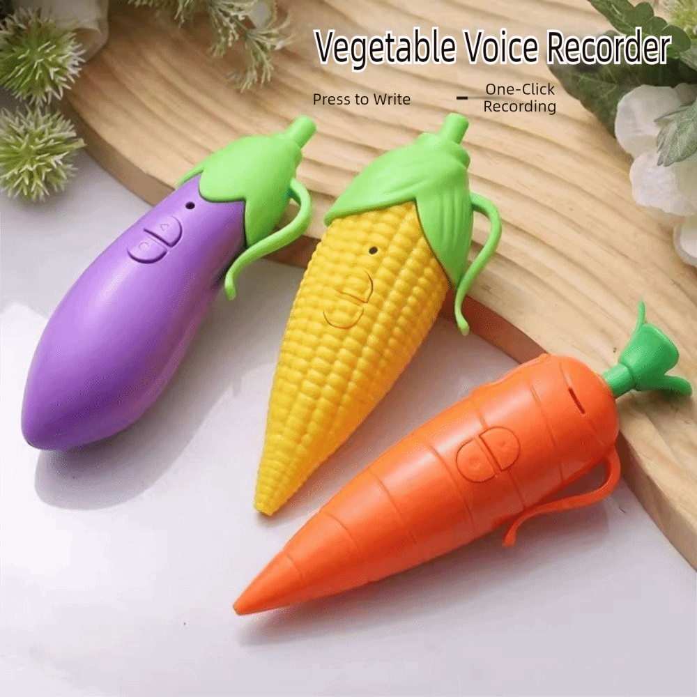 Funny Simulation Carrot Voice  - đánh giá và giá Voice Recorder Pen