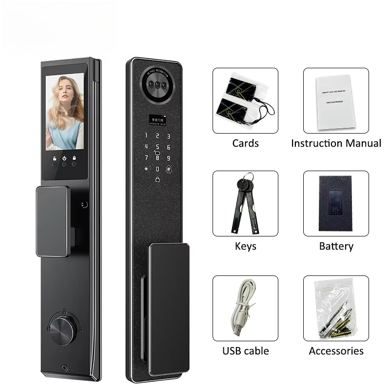 Tuya WiFi Smart Door Lock, Hom - đánh giá và giá Electronics & Gadgets Charging Gocable 8 In 1 Edc 100W Cable