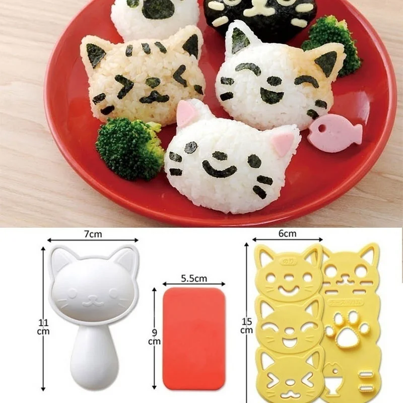 1Set Silicone Rice Ball Mould  - đánh giá và giá Japanese Electronics Gadgets