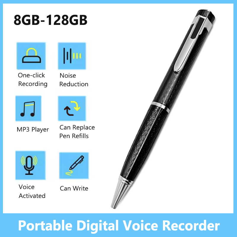 8GB-128GB Digital Voice Record - đánh giá và giá Voice Recorder Pen