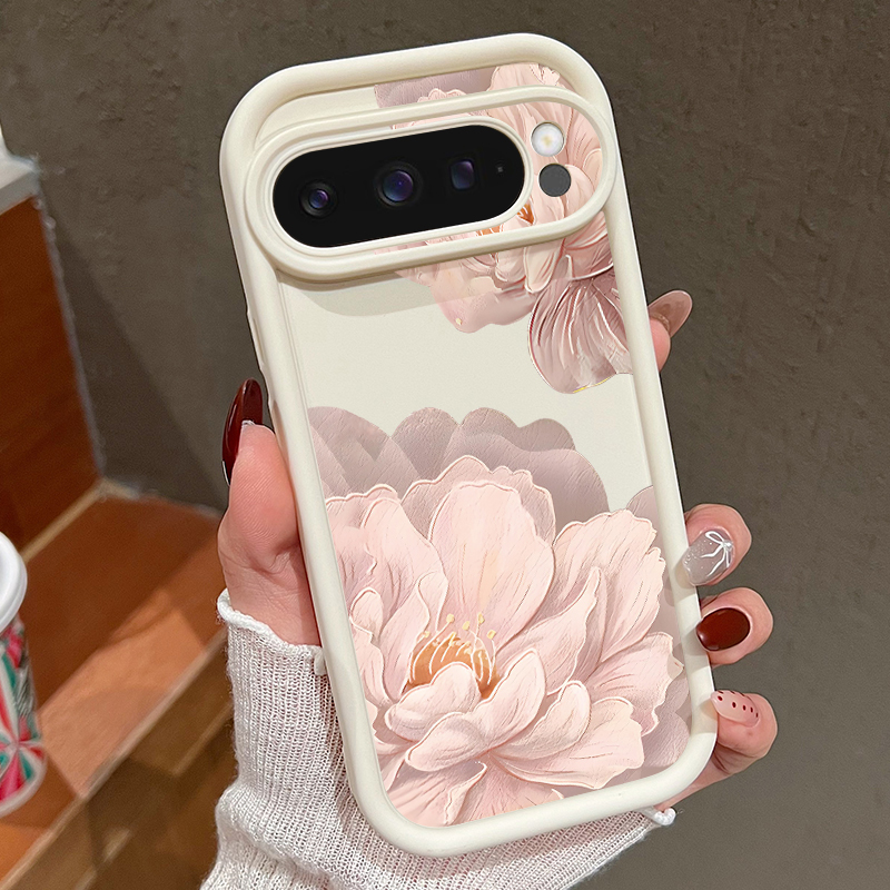 Pink Flowers Patterned Soft TP - đánh giá và giá Google Pixel 9 Pro