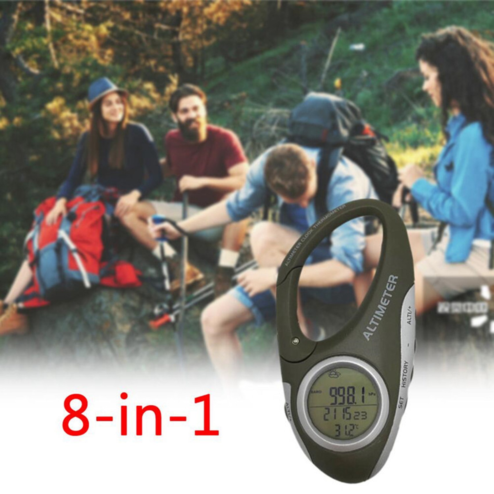 Electronic Altimeter Carabiner - đánh giá và giá Electronics And Gadgets With I