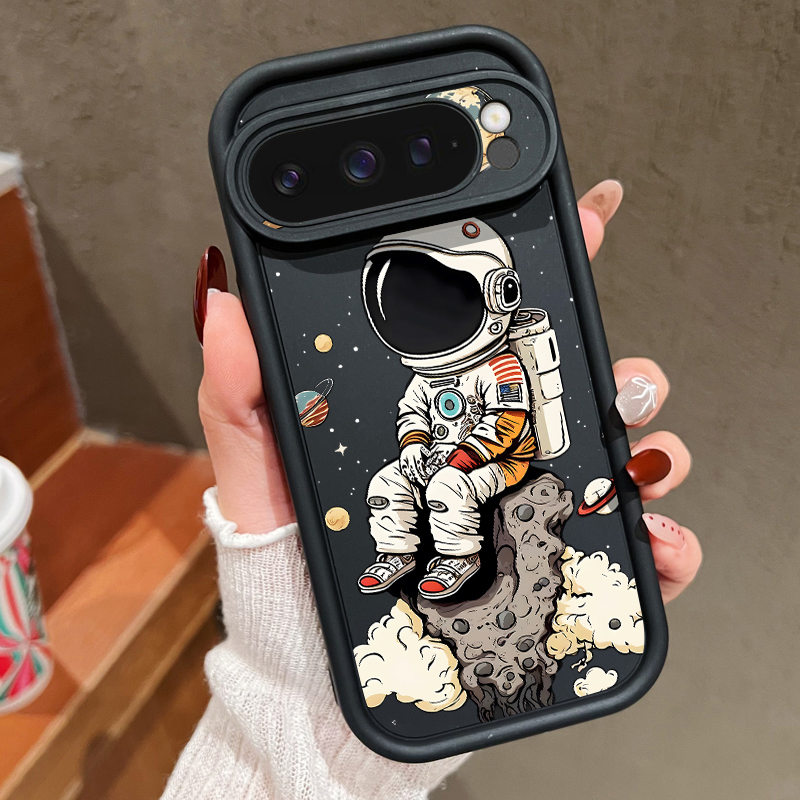 Cartoon Astronaut Print TPU Ph - đánh giá và giá Google Pixel 9 Pro