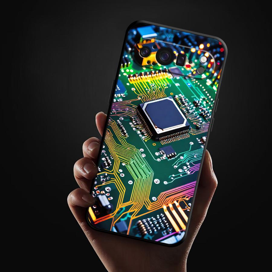 Retro Circuit Board Funda Phon - đánh giá và giá Google Pixel 9 Pro