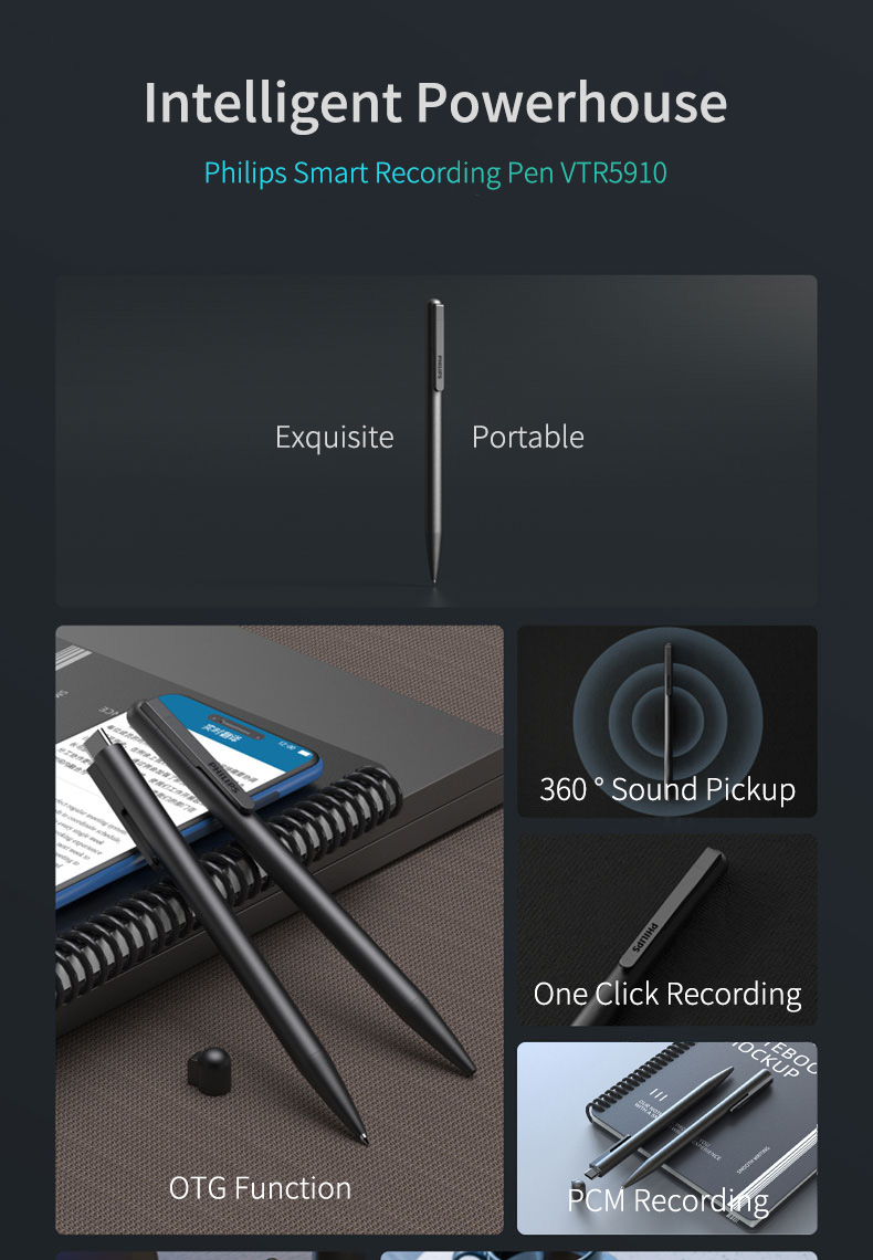 Philips Voice Recorder Pen AI  - đánh giá và giá Voice Recorder Pen